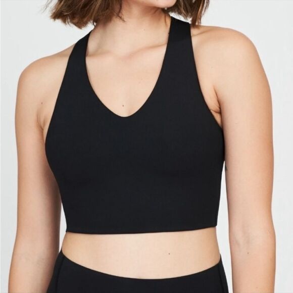 NWT SPANX Longline 50219R Medium Impact Sports Bra - Picture 3 of 9
